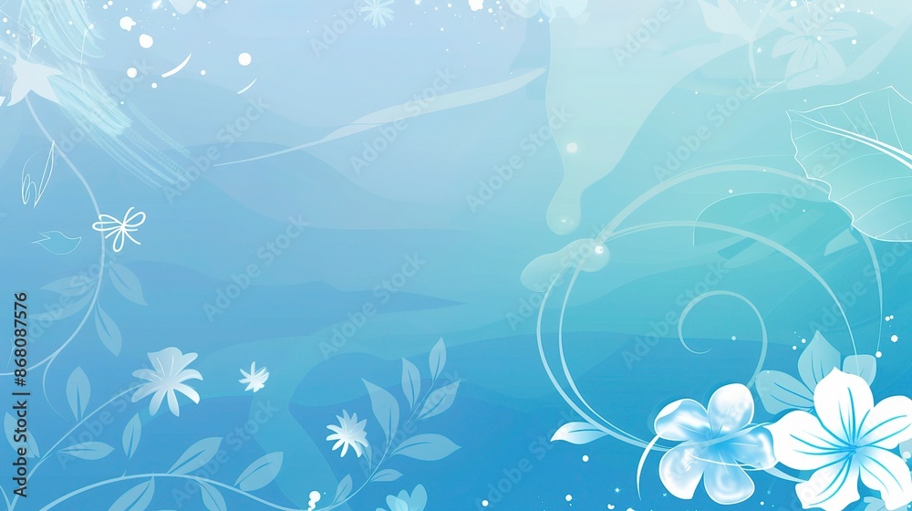 Elegant Blue Background with Intricate Embellishments for Professional Design Projects, Event Decorations, and Digital Artwork Elegant Blue Background with Intricate Embellishments for Professional Design Projects, Event Decorations, and Digital Artwork