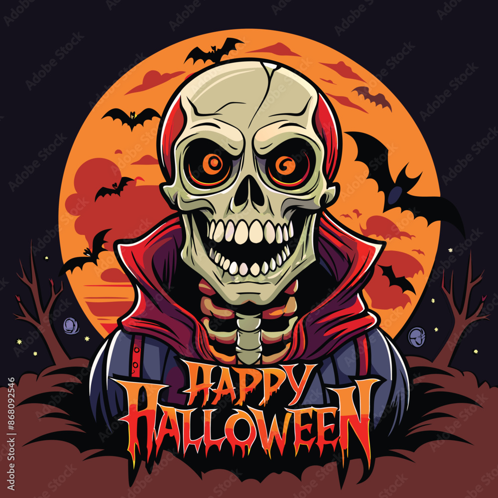 Fototapeta premium Charming Zombie Designs Vector Illustration