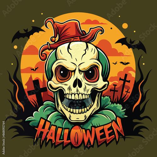 Charming Zombie Designs Vector Illustration photo