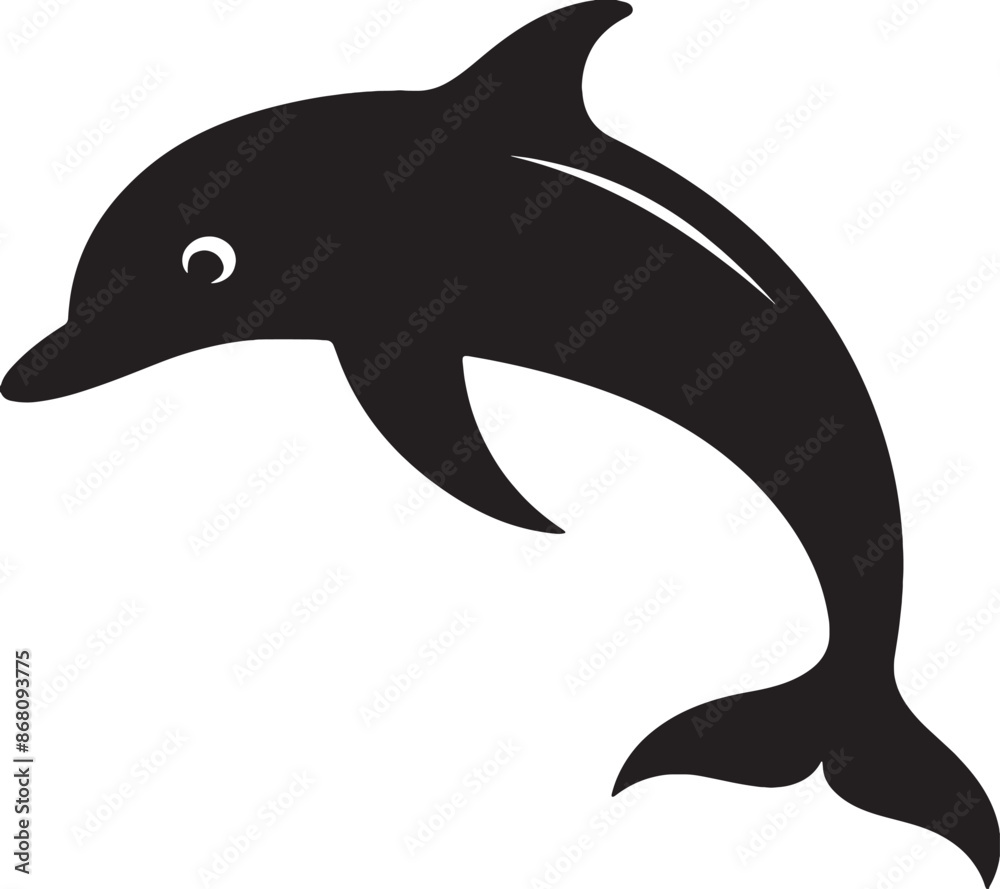 Obraz premium whale jumping dolphin