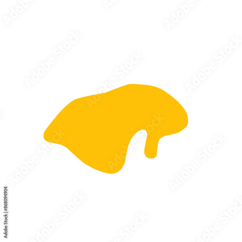 golden honey vector drop