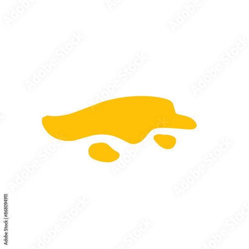 golden honey vector drop