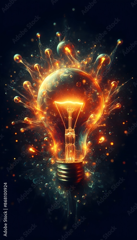 light bulb in the dark light bulb in the dark