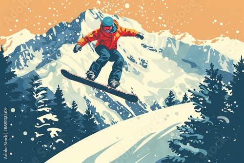 snowboarder vector © Faiz
