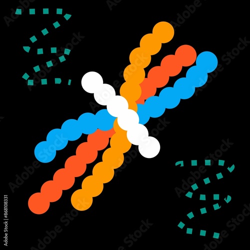 abstract background with circles