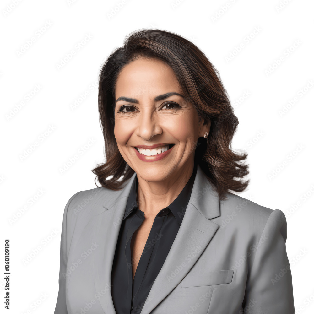 portrait of a smiling senior business woman in suit isolated on transparent background portrait of a smiling senior business woman in suit isolated on transparent background