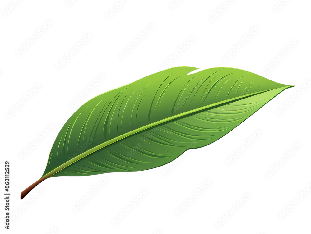 Stock photo of a single green leaf isolated on a white background. Perfect for nature-related projects and green-themed designs. Stock photo of a single green leaf isolated on a white background. Perfect for nature-related projects and green-themed designs.