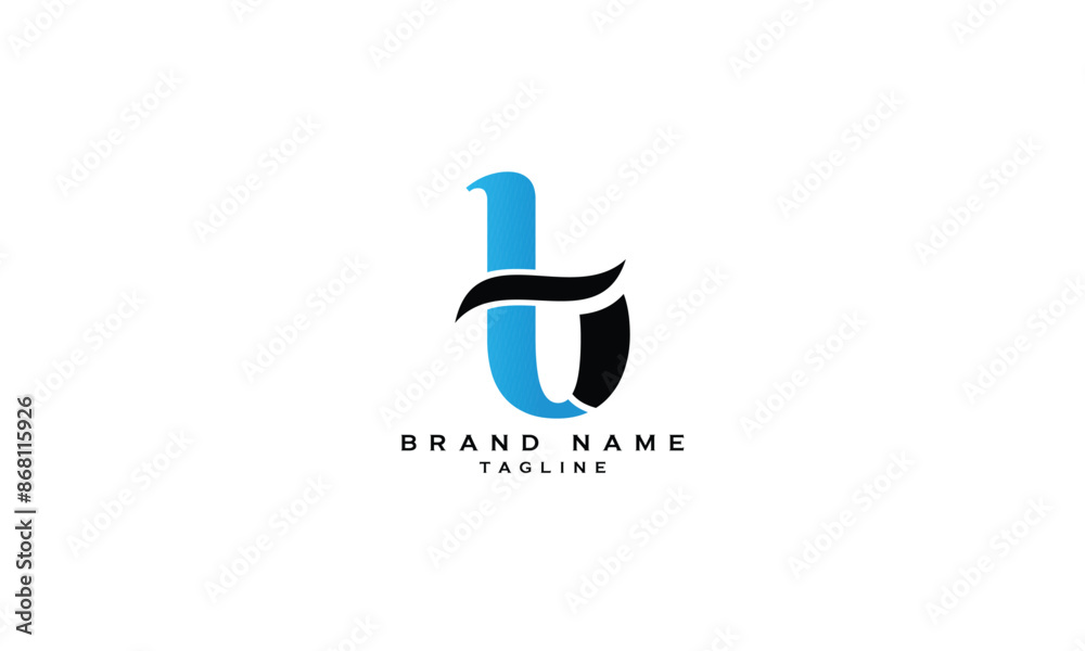 TB, BT, Abstract initial monogram letter alphabet logo design TB, BT, Abstract initial monogram letter alphabet logo design