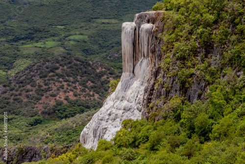 Fototapeta Naklejka Na Ścianę i Meble -  Hierve el Agua, San Lorenzo Albarradas, Oaxaca, Mexico