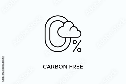Carbon Free Vector Icon Or Logo Illustration
