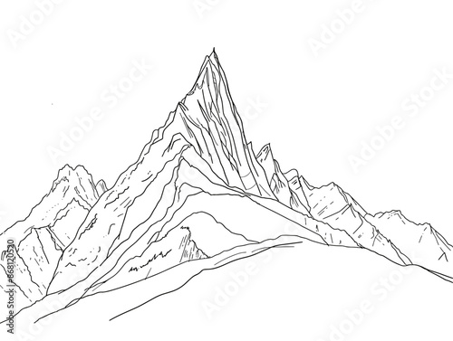 One-Line Mountain Peak: A Journey to Financial Elevation