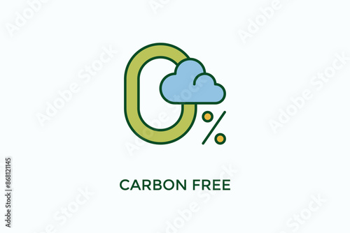 Carbon Free Vector Icon Or Logo Illustration