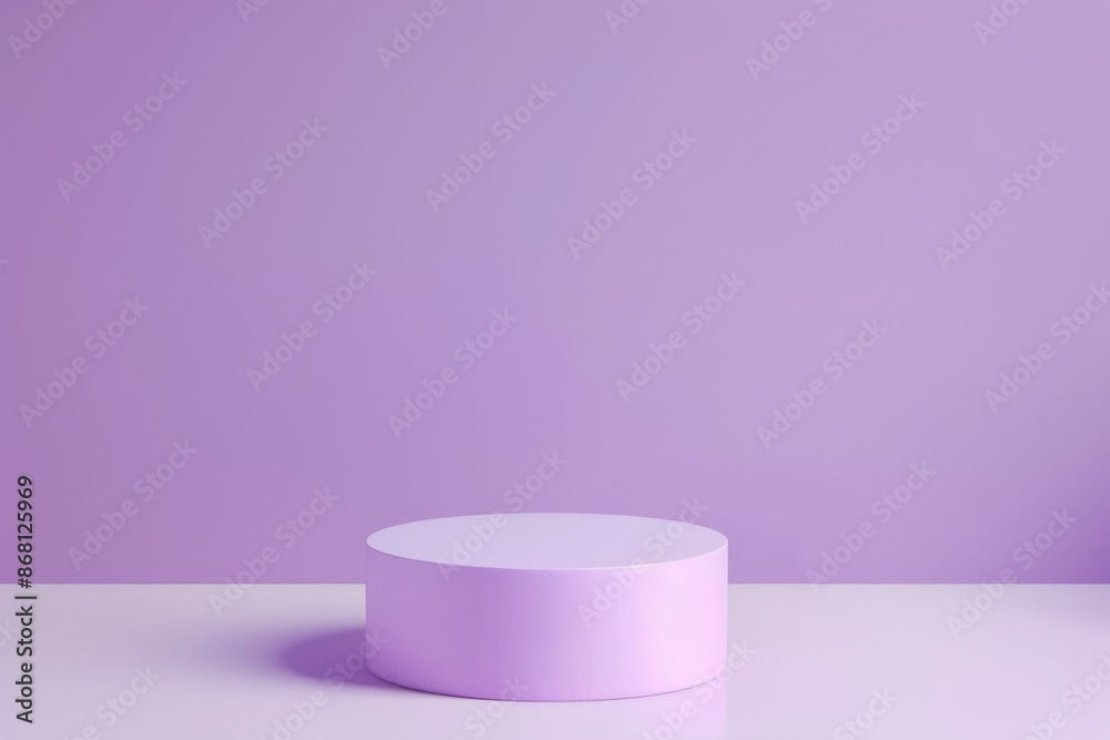 Modern minimalistic light purple background for product presentation Modern minimalistic light purple background for product presentation