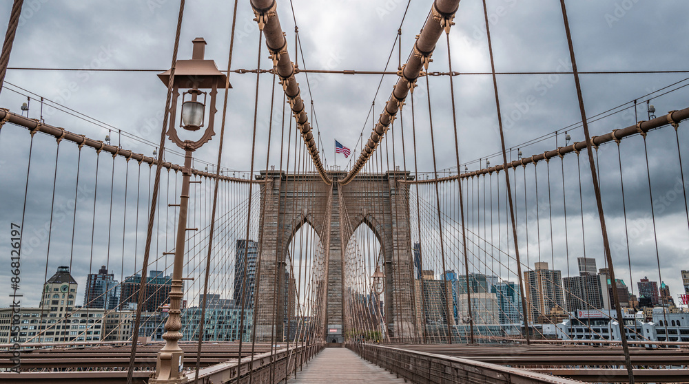 Naklejka premium Brooklyn Bridge
