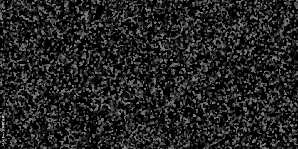 Fototapeta premium Abstract Grunge texture overlay with fine grains isolated on white background. Black glitter texture abstract background banner.