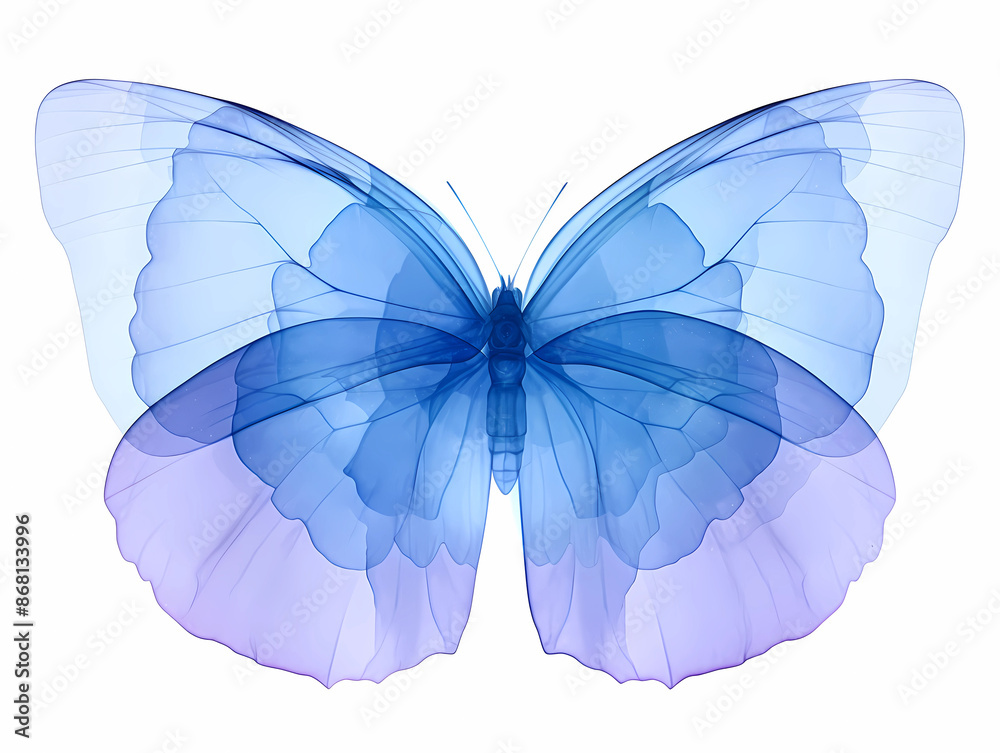 Fototapeta premium Blue butterfly