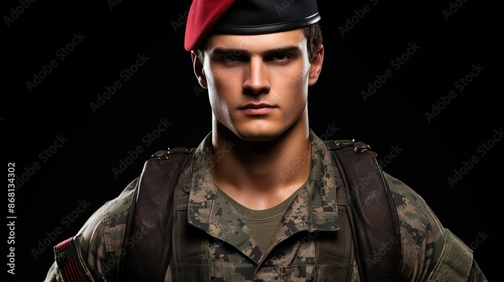 portrait of a soldier portrait of a soldier