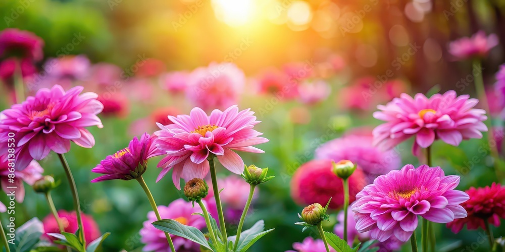 Pink flowers blooming in a vibrant garden , pink, flowers, blooming, garden, nature, outdoors, colorful, petals, flora Pink flowers blooming in a vibrant garden , pink, flowers, blooming, garden, nature, outdoors, colorful, petals, flora