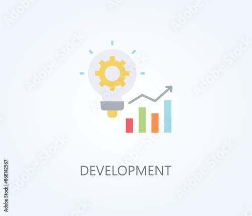  Development Vector, Icon Or Logo Sign Symbol Illustration 