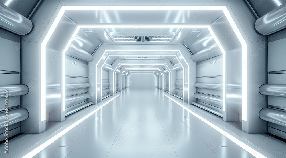 3D rendering technology space scene 3D rendering technology space scene