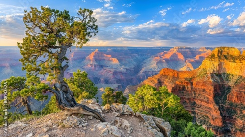 Grand canyon  captivating panoramic views from varied angles for a breathtaking visual experience