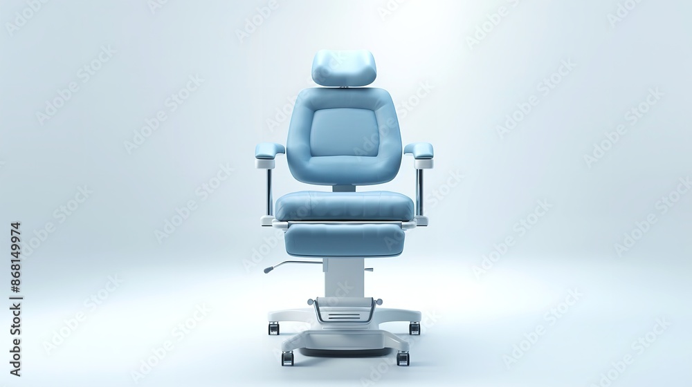 Medical Examination Chair: 3D Rendering on White Background
Medical Examination Chair: 3D Rendering on White Background