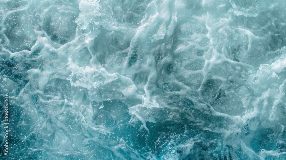 Fototapeta premium Surface clear water overlay top view background illustration generated by ai