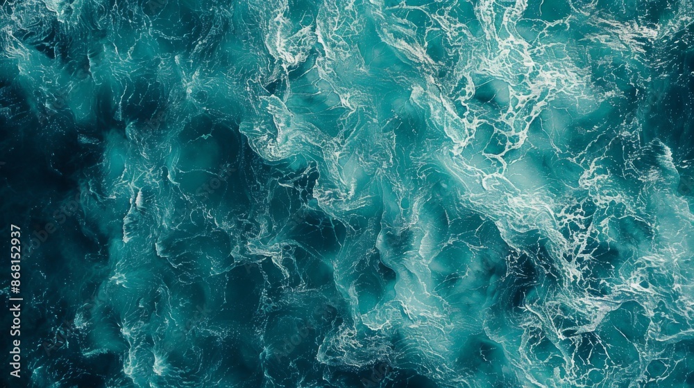 Obraz premium Surface clear water overlay top view background illustration generated by ai