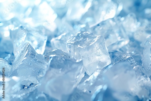 Crushed ice background