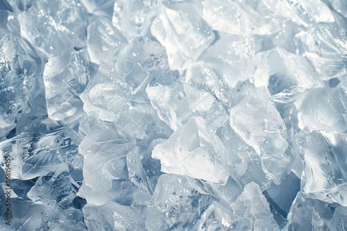 Crushed ice background