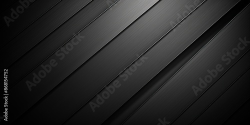 Abstract Black and White Diagonal Striped Pattern