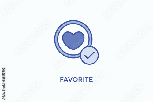 Favorite Vector Icon Or Logo Illustration