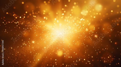 festive sparkling gold background photo