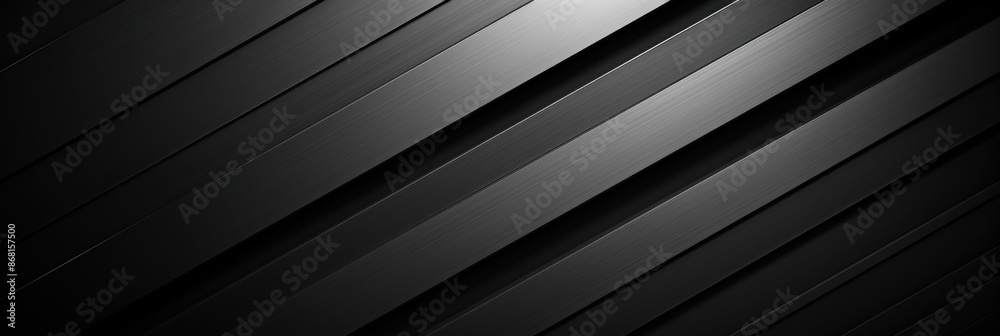 Abstract Black and Silver Striped Background Abstract Black and Silver Striped Background