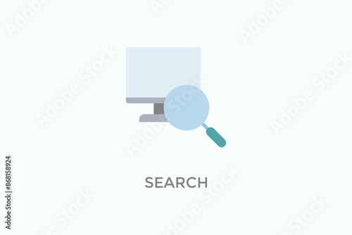 Search Vector Icon Or Logo Illustration