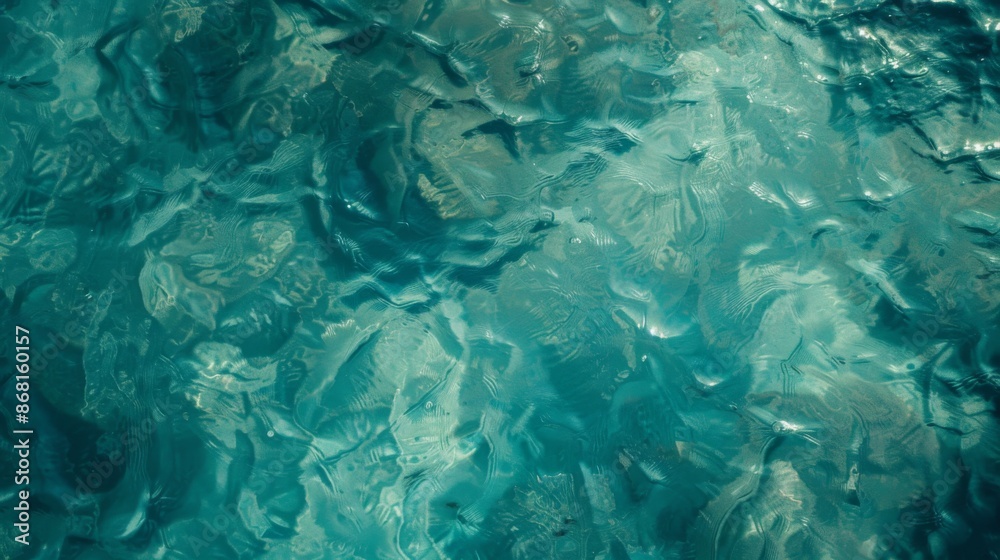 Surface clear water overlay top view background illustration generated by ai Surface clear water overlay top view background illustration generated by ai
