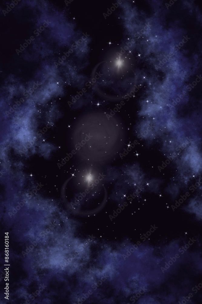 Obraz premium starry night sky