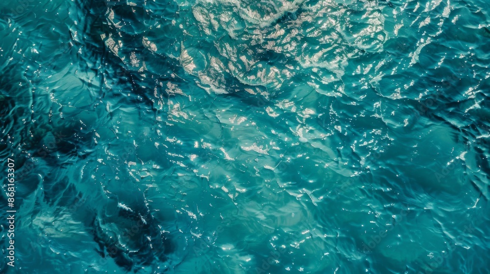 Surface clear water overlay top view background illustration generated by ai Surface clear water overlay top view background illustration generated by ai