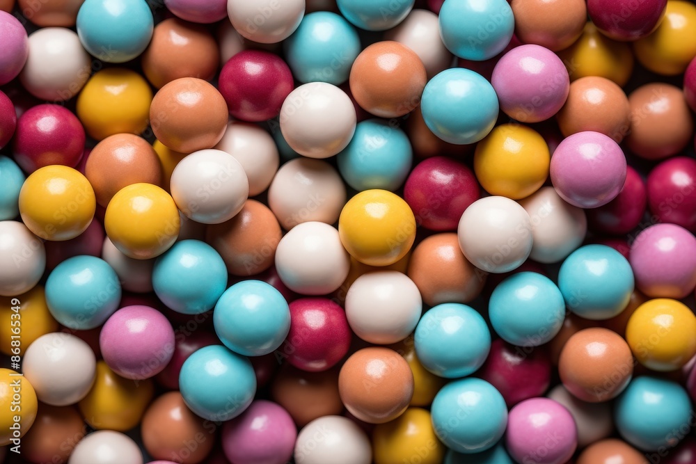 A Colorful Medley of Candy Balls A Colorful Medley of Candy Balls