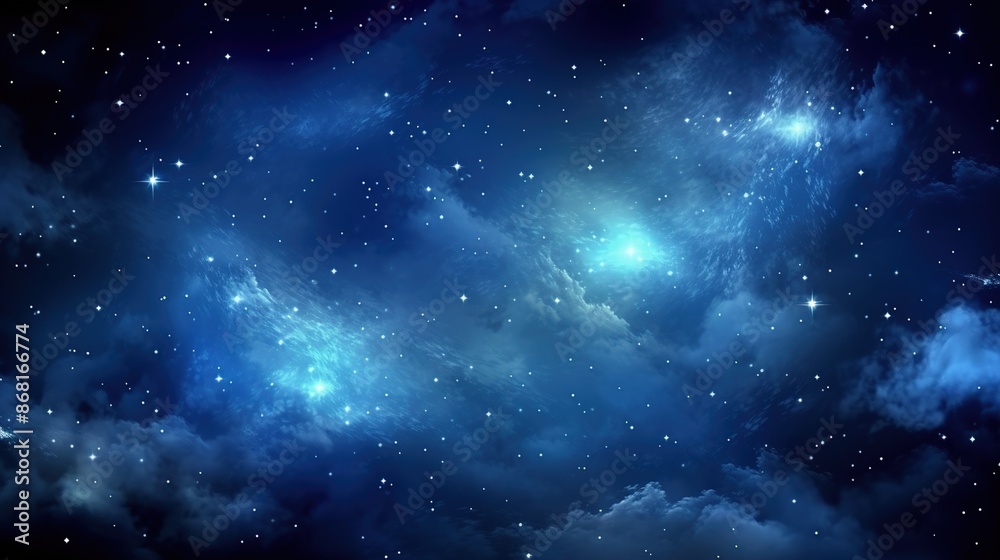 Obraz premium background with stars