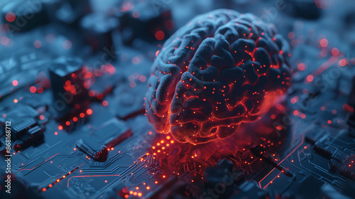 Brain and future technology connected circuits