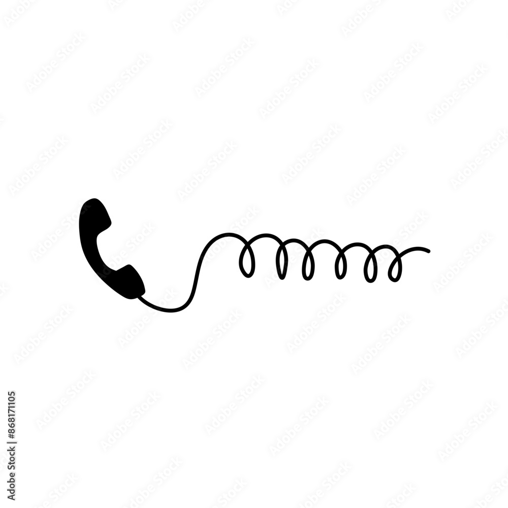 Telephone with cord Telephone with cord