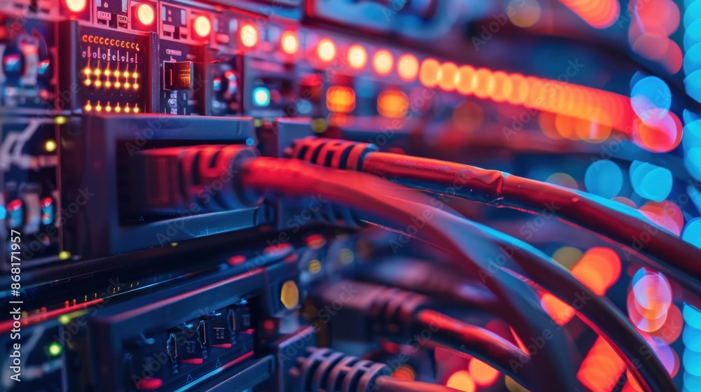 Network Server Cables and Connections Network Server Cables and Connections