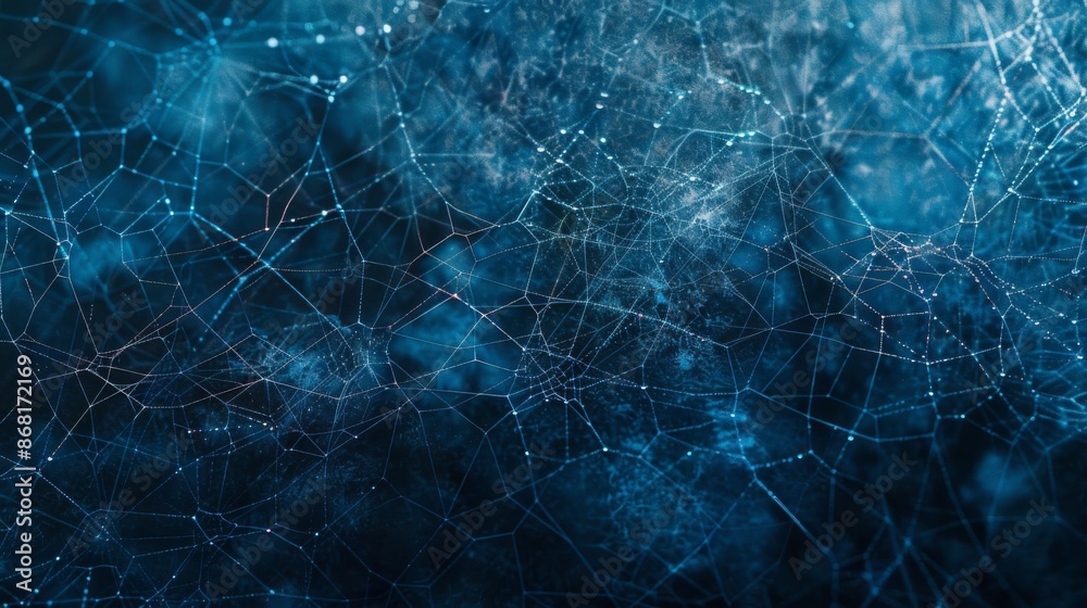 Spider neet web background illustration generated by ai Spider neet web background illustration generated by ai
