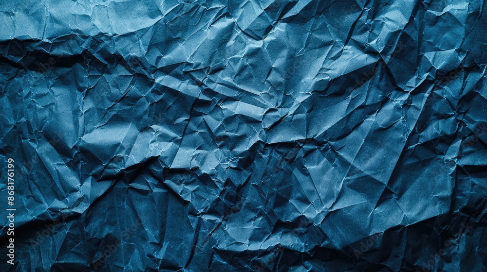 Fototapeta premium Texture of paper in blue hue