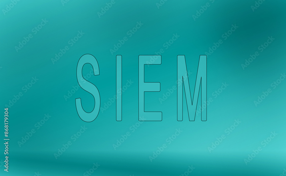 Illustration saying SIEM. It stands for
Security Information and Event Management. It's a software which provides real-time analysis of security alerts. Illustration saying SIEM. It stands for
Security Information and Event Management. It's a software which provides real-time analysis of security alerts.