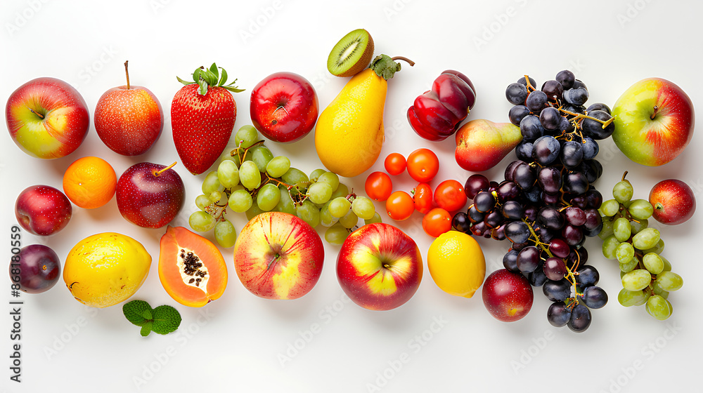 Fresh fruits on the table, template, background
Fresh fruits on the table, template, background