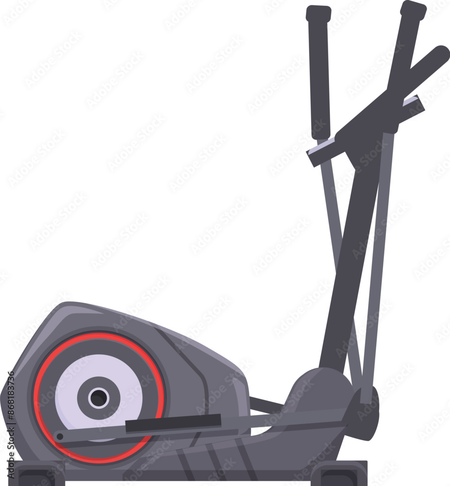 Elliptical cross trainer, stationary exercise bike for home gym and fitness club Elliptical cross trainer, stationary exercise bike for home gym and fitness club