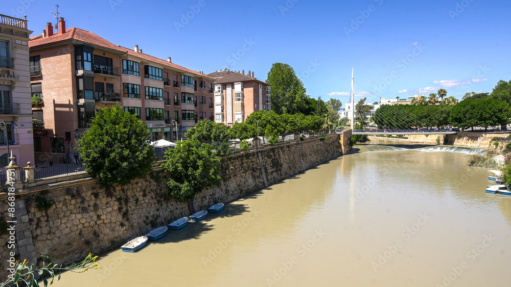 Ribera del río Segura a su paso por Murcia Ribera del río Segura a su paso por Murcia