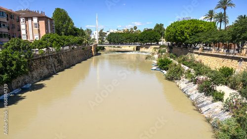 Ribera del río Segura a su paso por Murcia